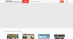 Desktop Screenshot of discountmagazines.com